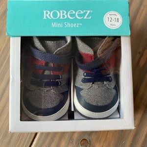 Robeez mini Zachary hightop shoes